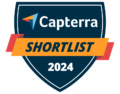Capterra Shortlist 2024 badge