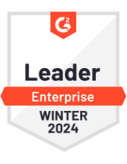 g2 enterprise leader 2024 badge