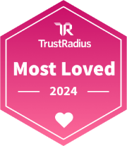 trustradius 2024 badge most loved