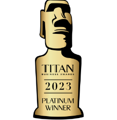 titan business award 2023 platinum