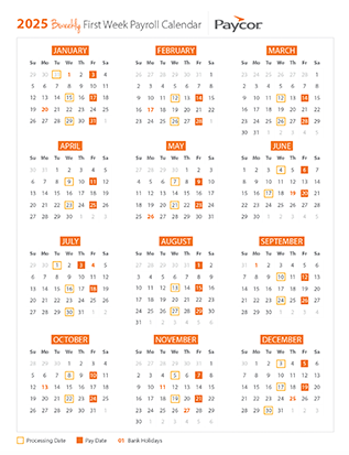 2025 payroll calendar template image